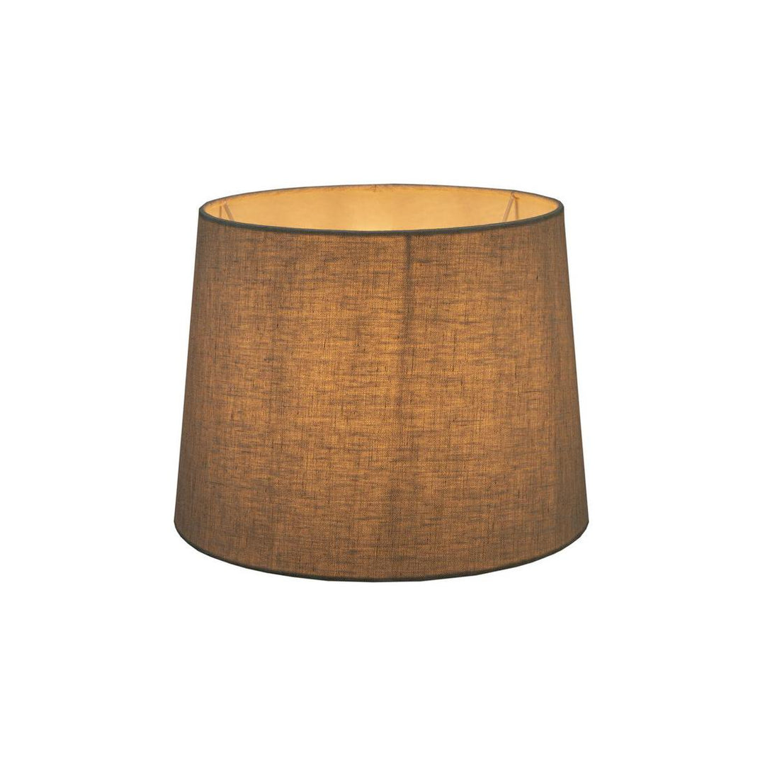 Linen Drum Lamp Shade Small Ivory