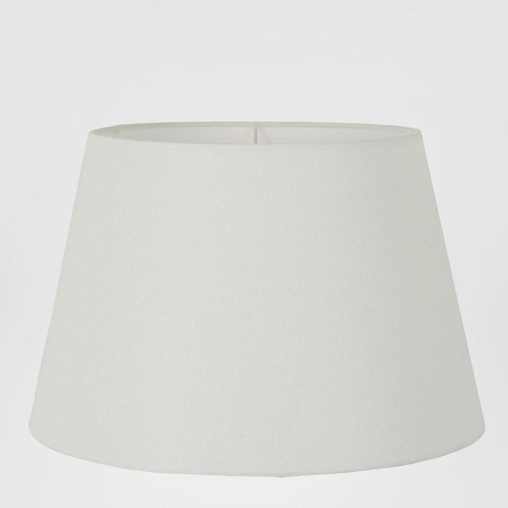 Linen Taper Lamp Shade XL Ivory