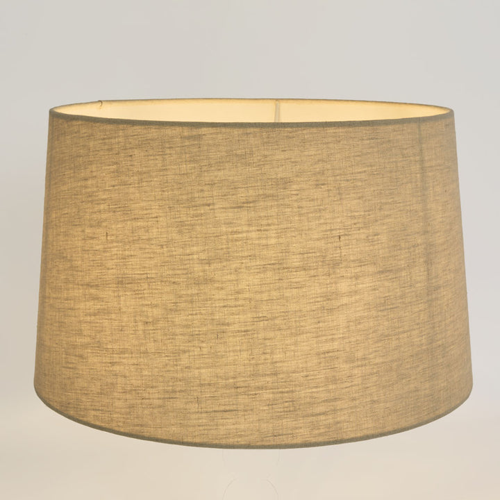 Linen Drum Lamp Shade XXL Light Natural