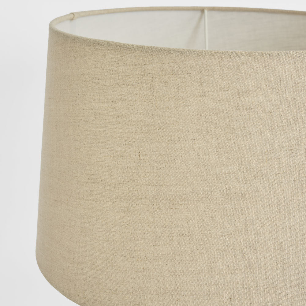 Linen Drum Lamp Shade XXL Light Natural