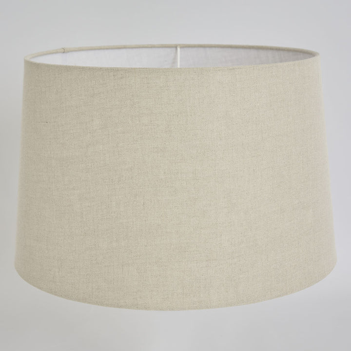 Linen Drum Lamp Shade XXXL Light Natural