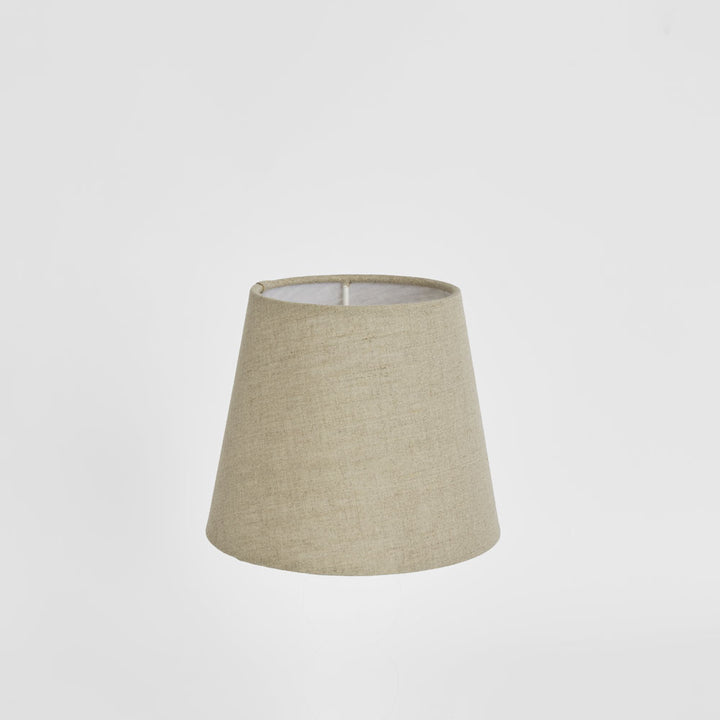 Linen Taper Lamp Shade XXXS Dark Natural