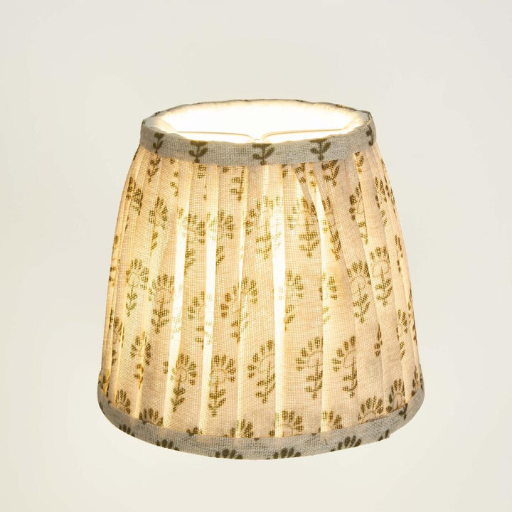 Viscose Linen Taper Lamp Shade XXS Green