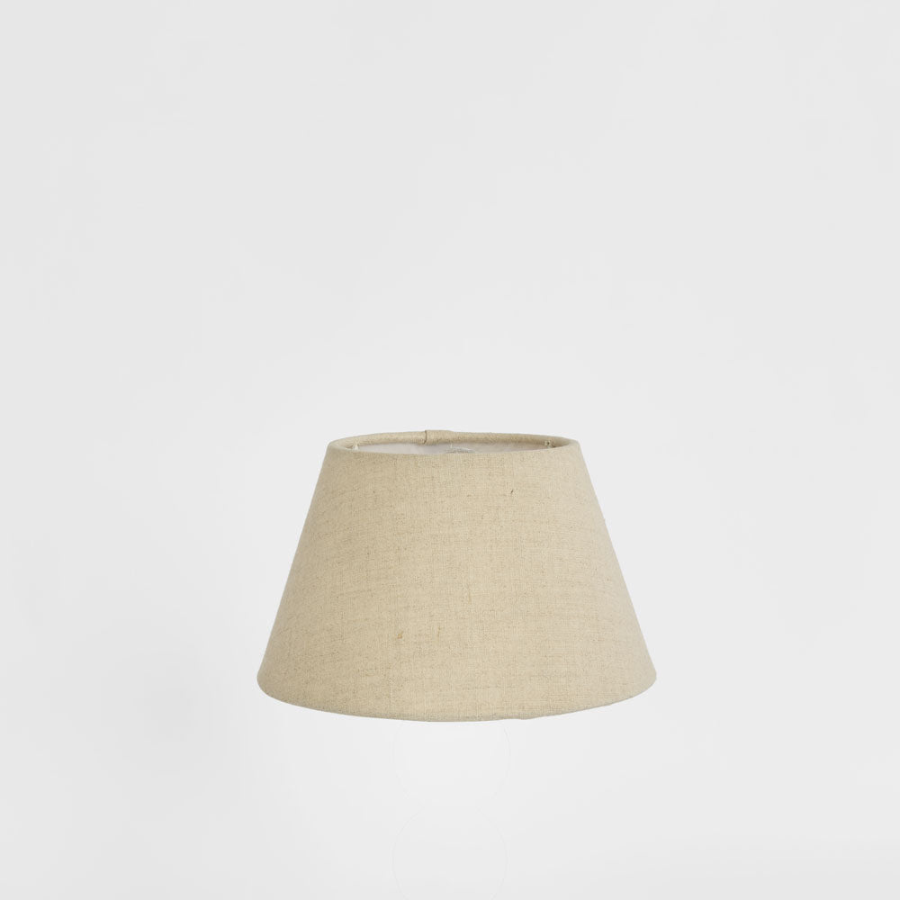 Linen Drum Lamp Shade XXS Dark Natural
