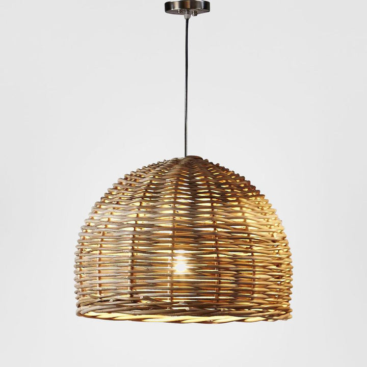 Rattan Ceiling Pendant Small Natural