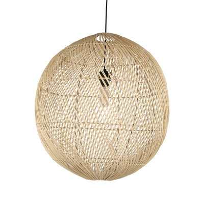 Xenia Ceiling Pendant Shade Natural W/ Lamp Holder & Canopy (Shade Only)