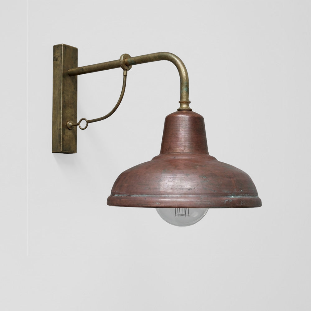 Copper Water Wall Light Copper