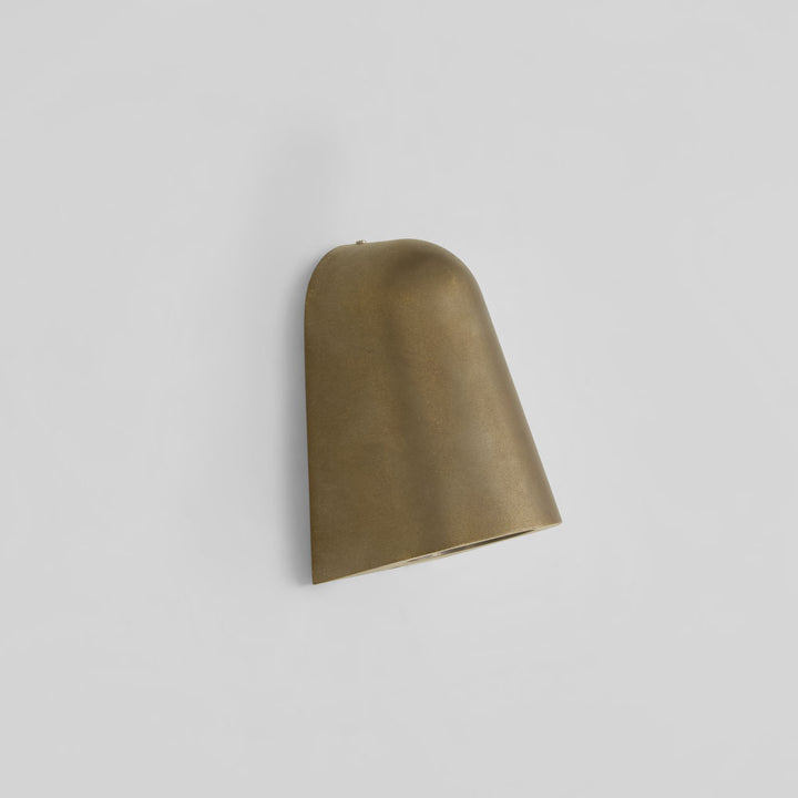 Beckman Outdoor Wall Light Antique Brass