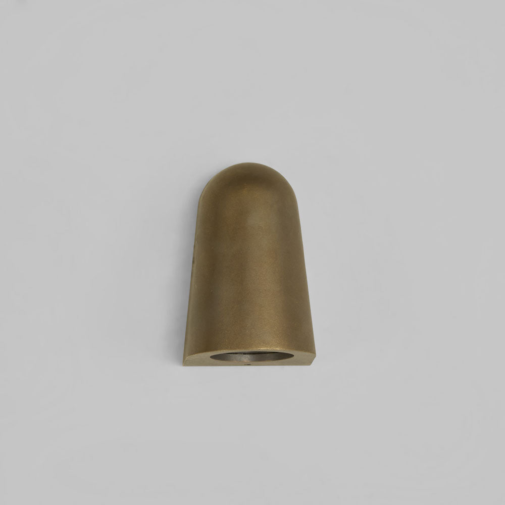 Beckman Outdoor Wall Light Antique Brass
