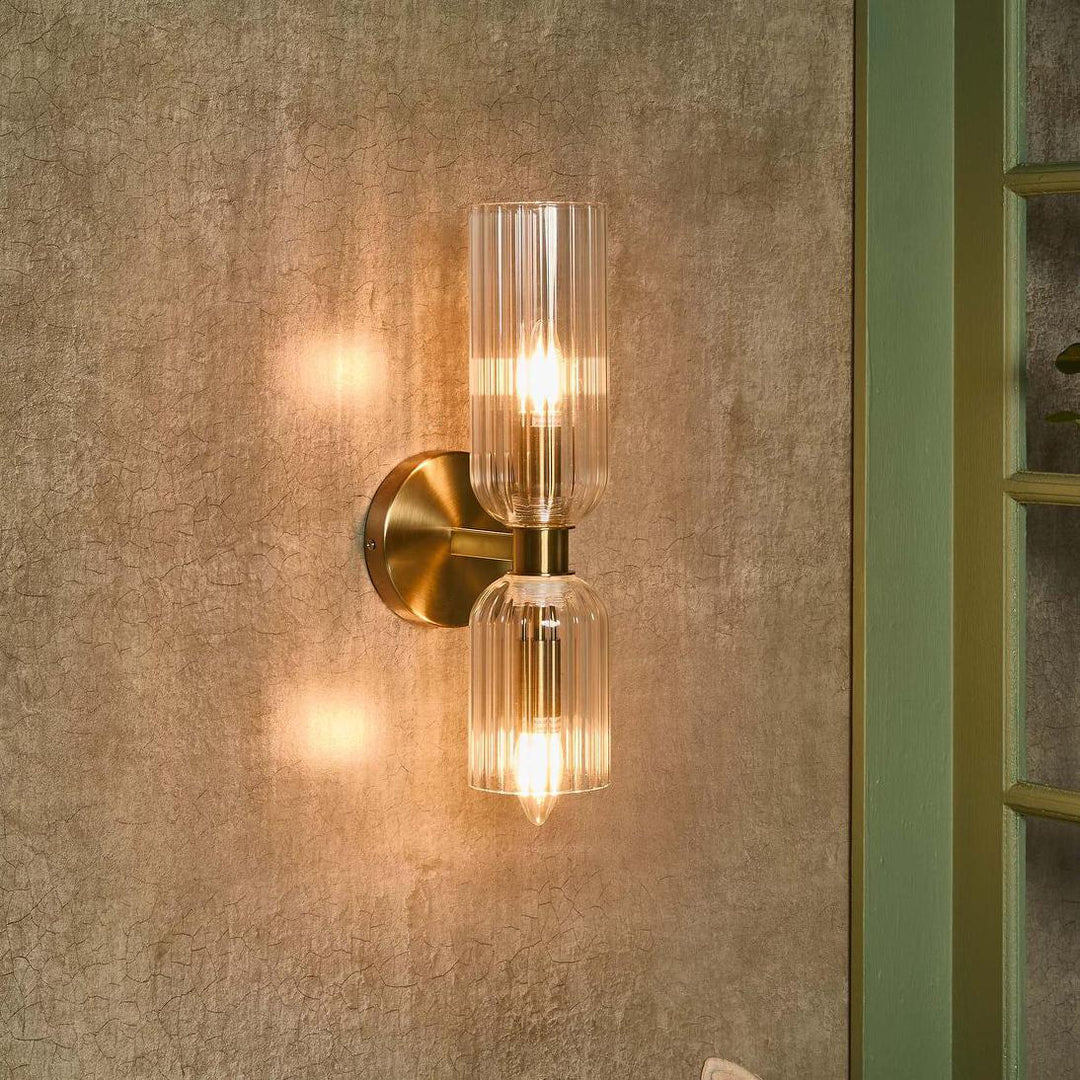 Hendricks Wall Light Antique Brass