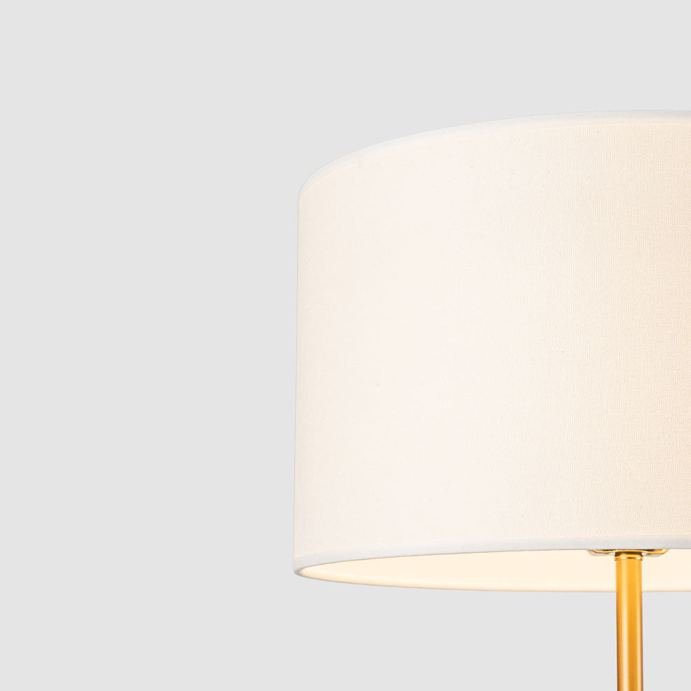 Nova Table Lamp with Shade White