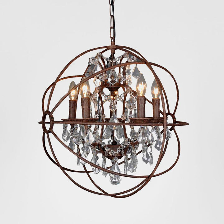 Sundance Chandelier Medium Rust