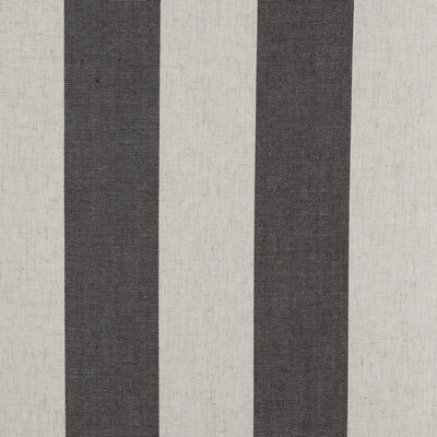 Slip Cover Noosa Hamptons Ottoman Grey/Cream Stripe Linen Blend