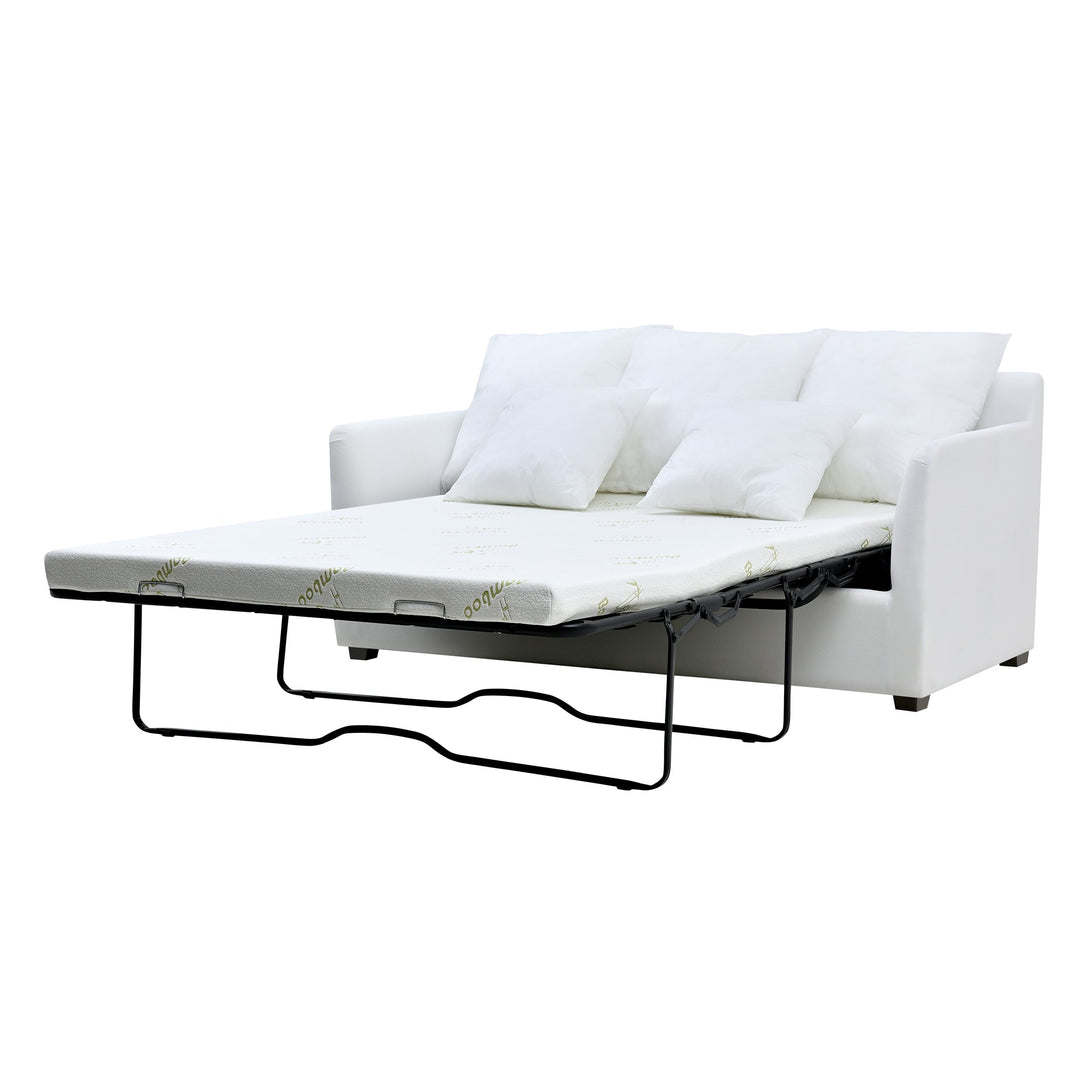 Noosa Hamptons 2.5 Seat Sofa Bed Ivory