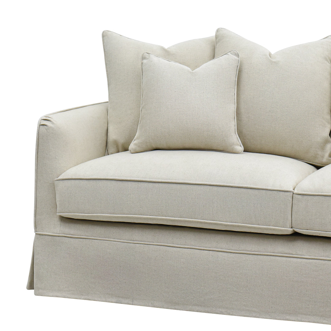 Slip Cover Only - Noosa Hamptons 2.5 Seat Sofa Beige