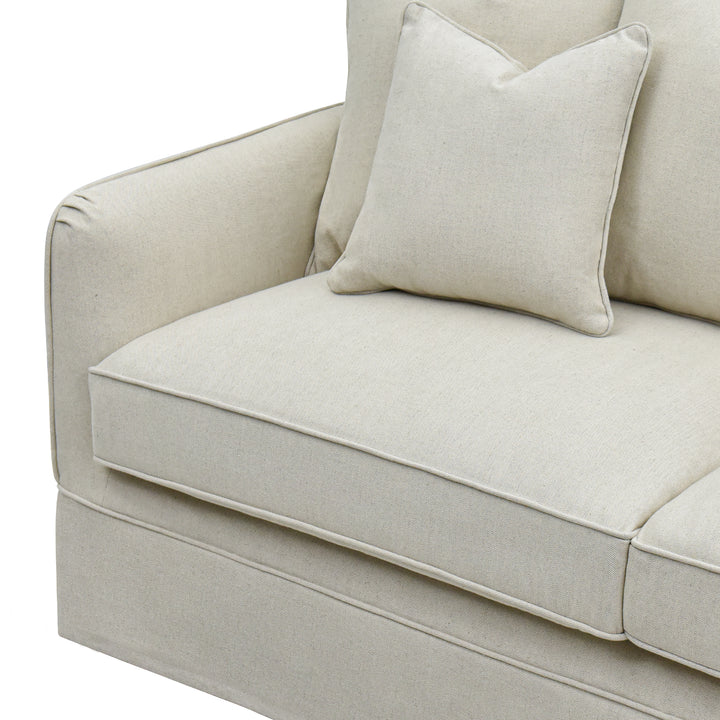 Slip Cover Only - Noosa Hamptons 2.5 Seat Sofa Beige