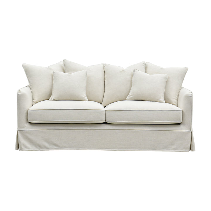 Slip Cover Only - Noosa Hamptons 2.5 Seat Sofa Ivory