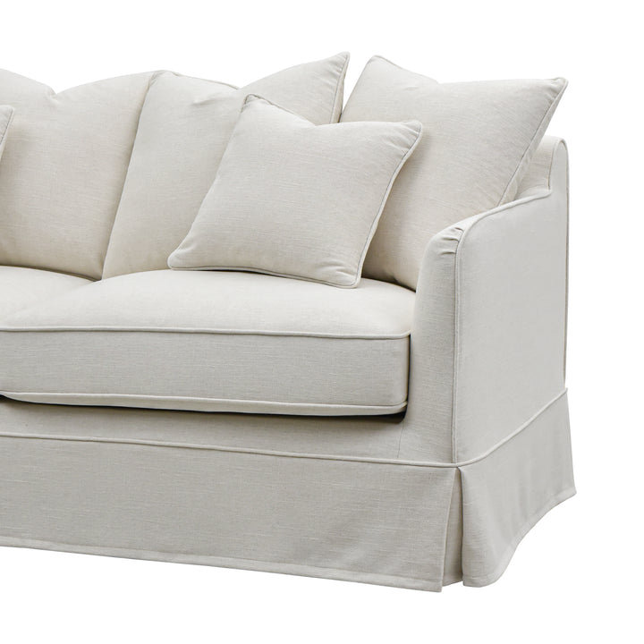 Slip Cover Only - Noosa Hamptons 2.5 Seat Sofa Ivory