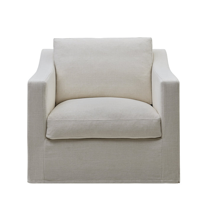 Clovelly Hamptons Armchair Ivory