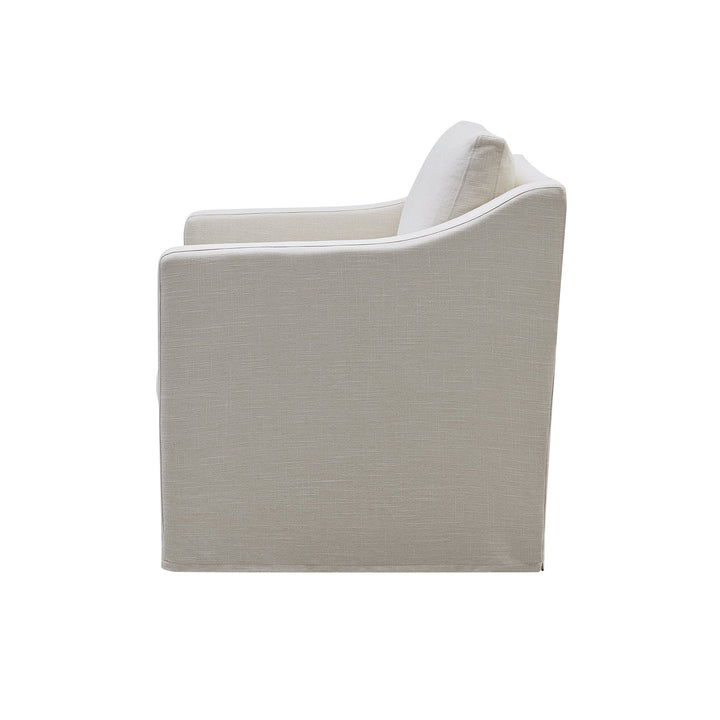 Clovelly Hamptons Armchair Ivory