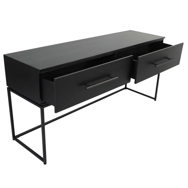 Manly Console Table Black