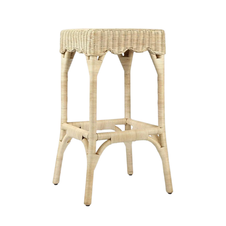 Belle Bar Stool Natural - Alfresco