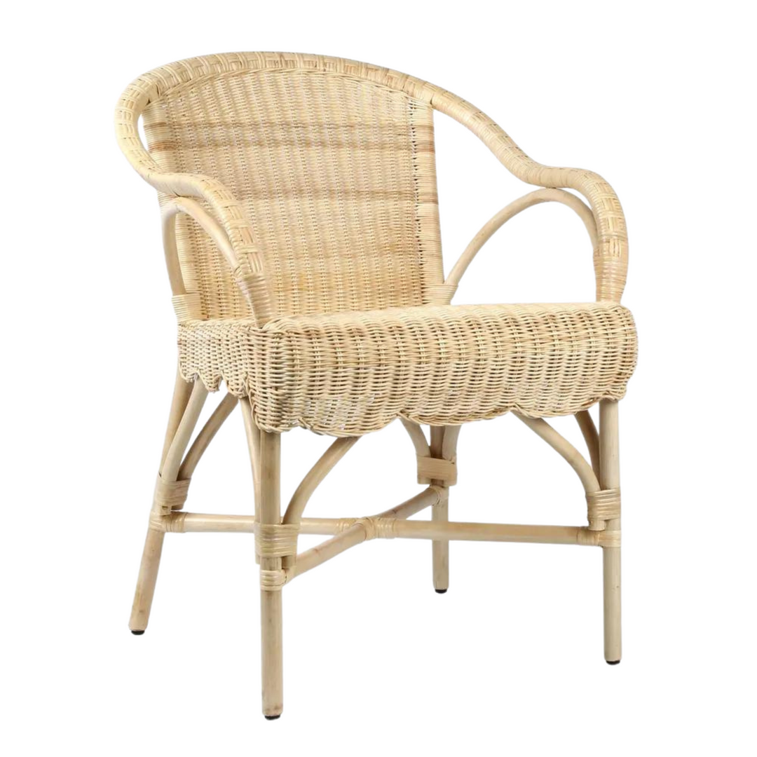 Belle Rattan Armchair Natural - Alfresco