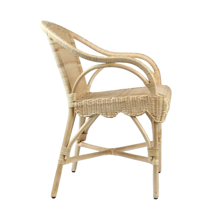 Belle Rattan Armchair Natural - Alfresco