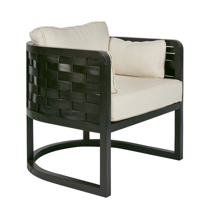 Weave Occasional Chair Black