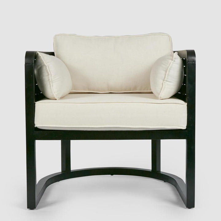 Weave Occasional ArmChair Black