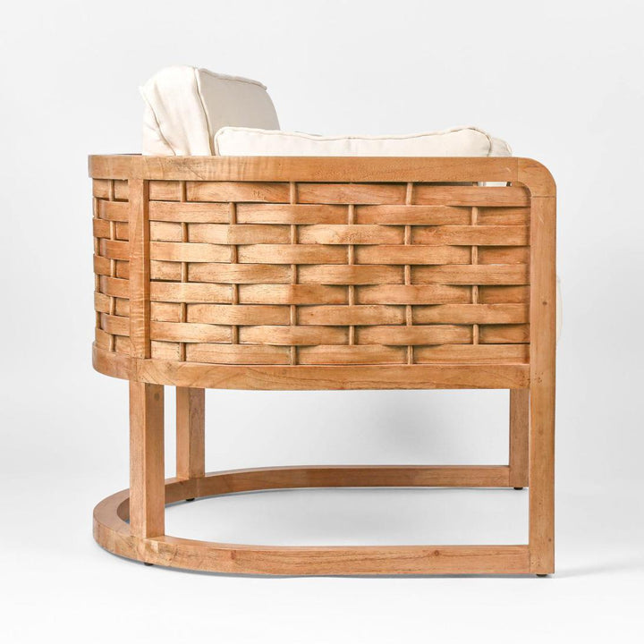 Weave Occasional ArmChair Natural