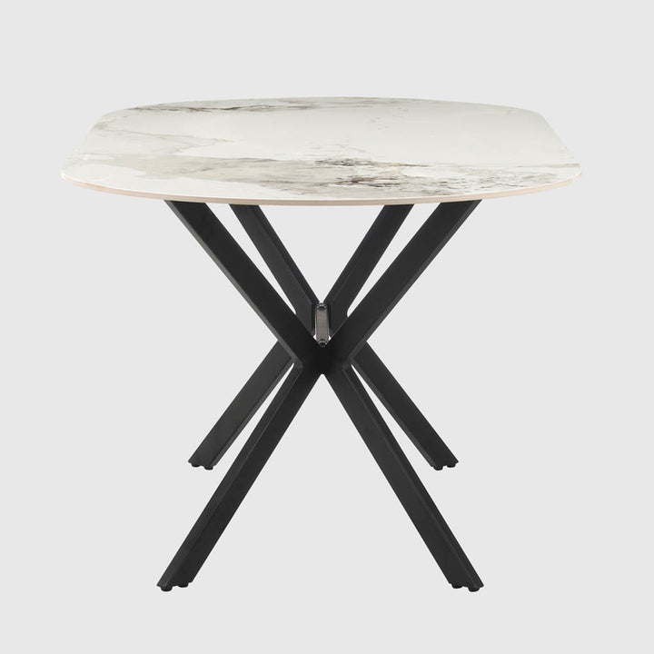 Nola Table White & Black