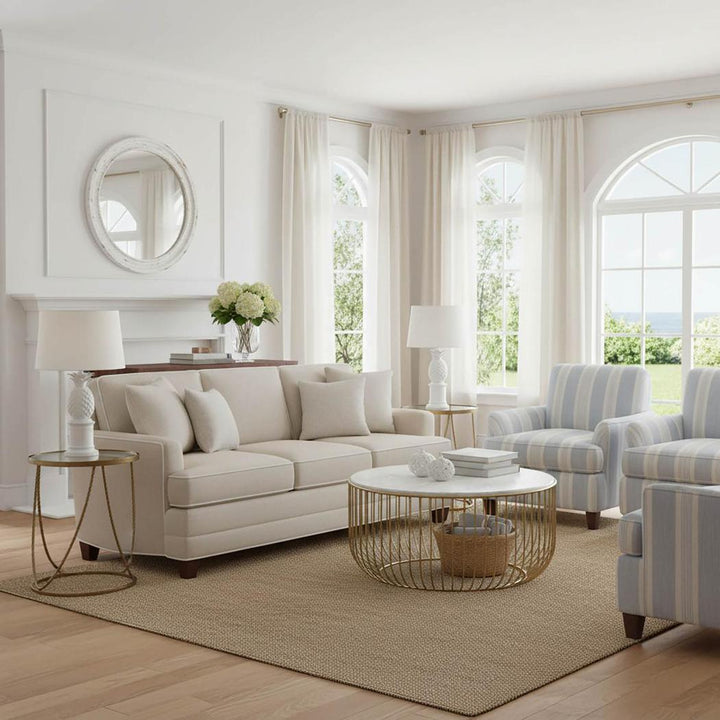 Palais Round Side Table Gold