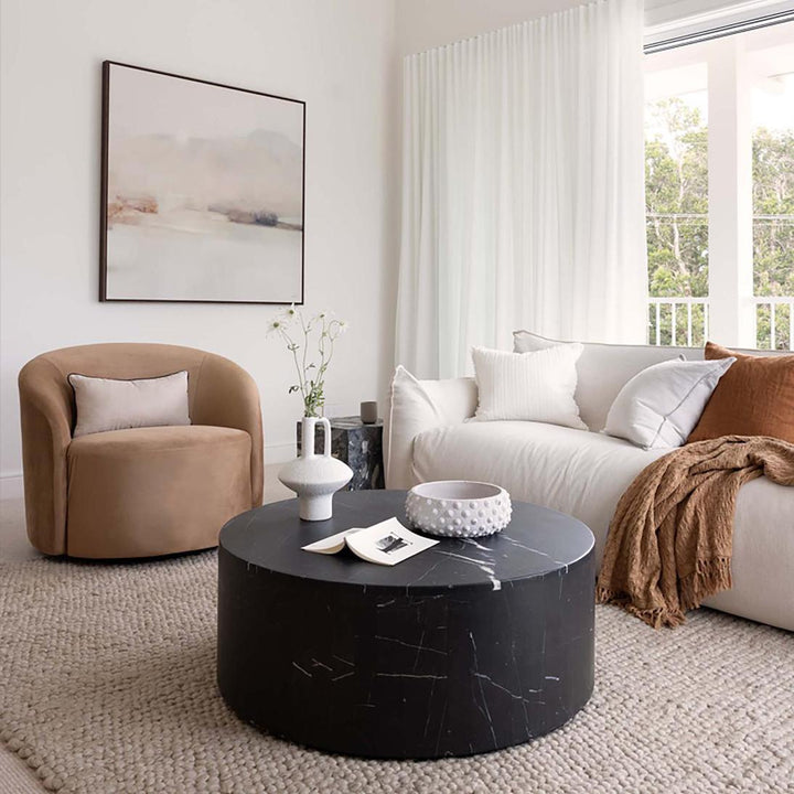 Sierra Swivel ArmChair Toffee