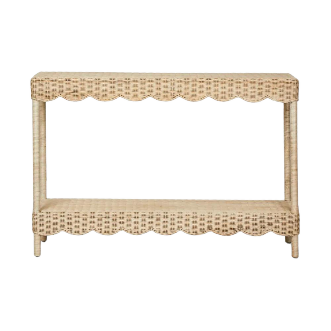 Belle Rattan Console Outdoor Undercover