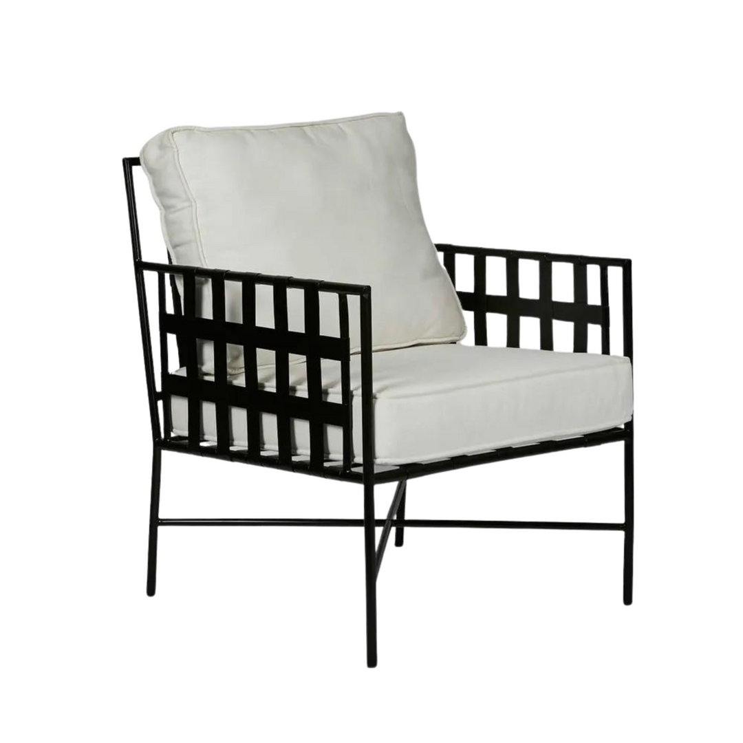 Sheffield Iron Lounge Chair -Outdoor