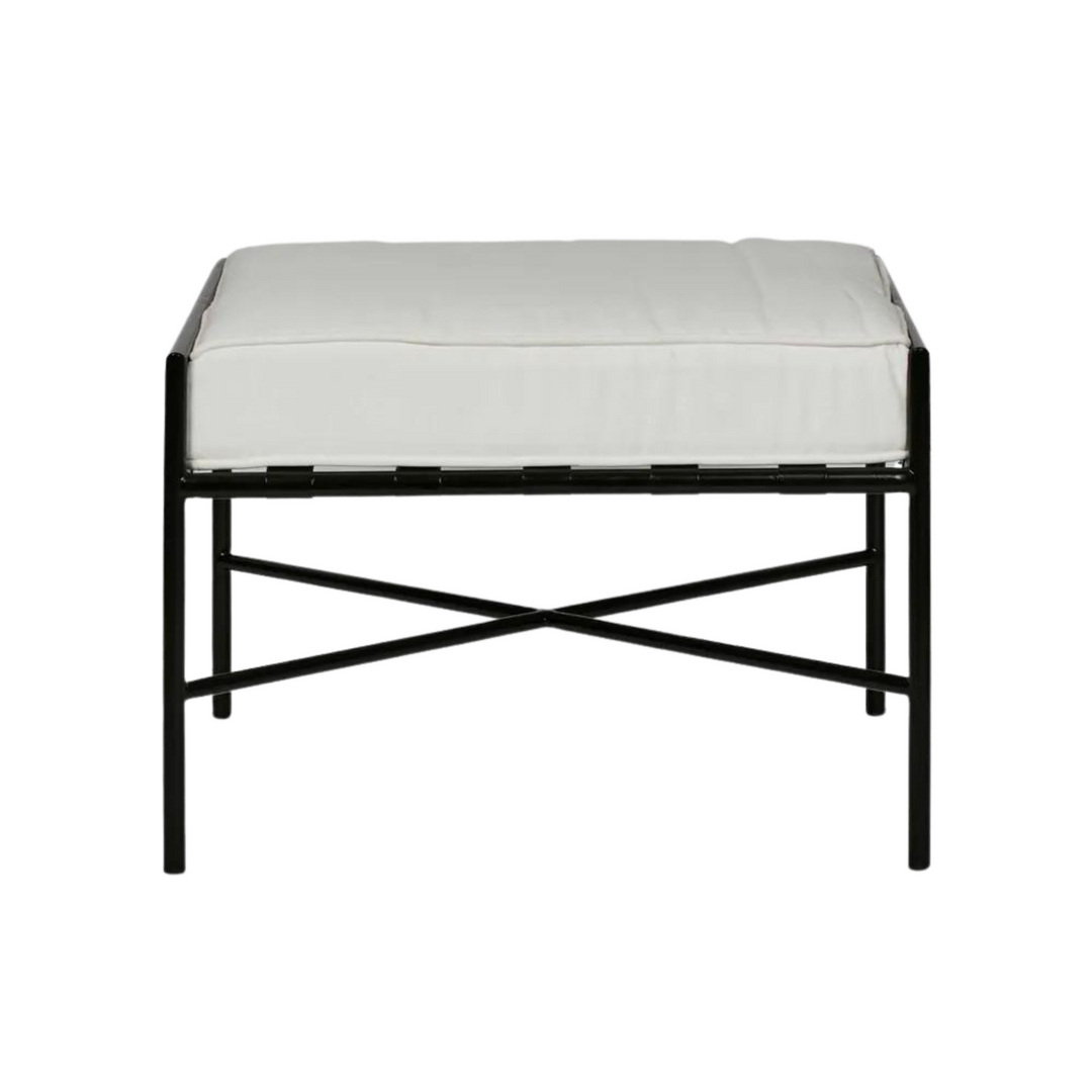 Sheffield Iron Ottoman -Outdoor