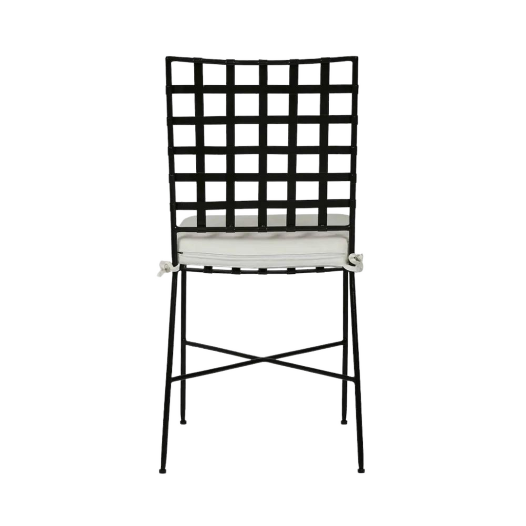 Sheffield Iron Dining Chair with cushion -Outdoor