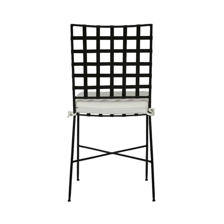 Sheffield Iron Dining Chair with cushion -Outdoor