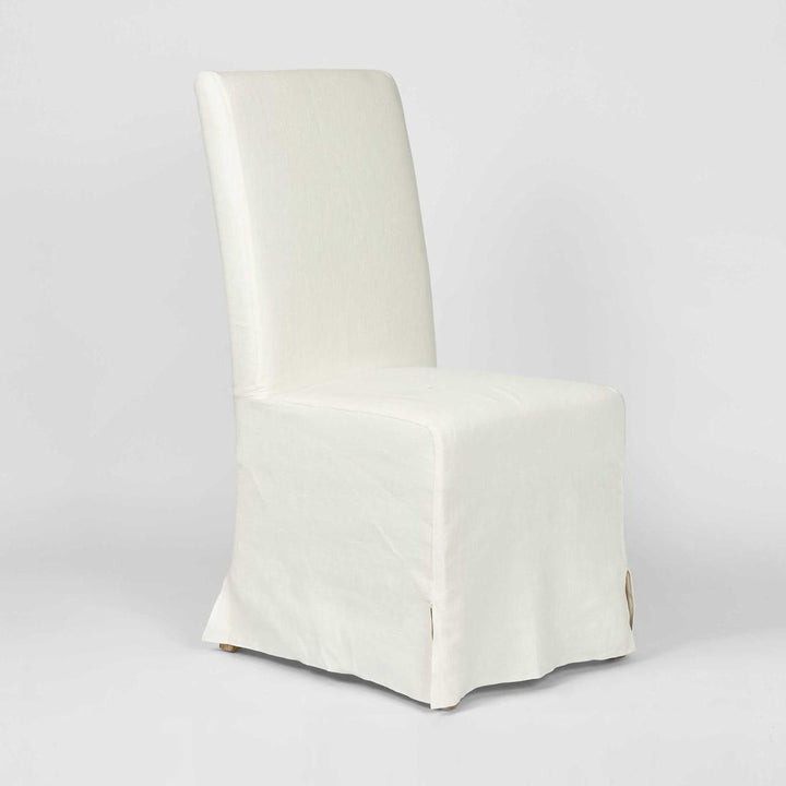 Slip Cover Only - Ville Dining Chair Linen White