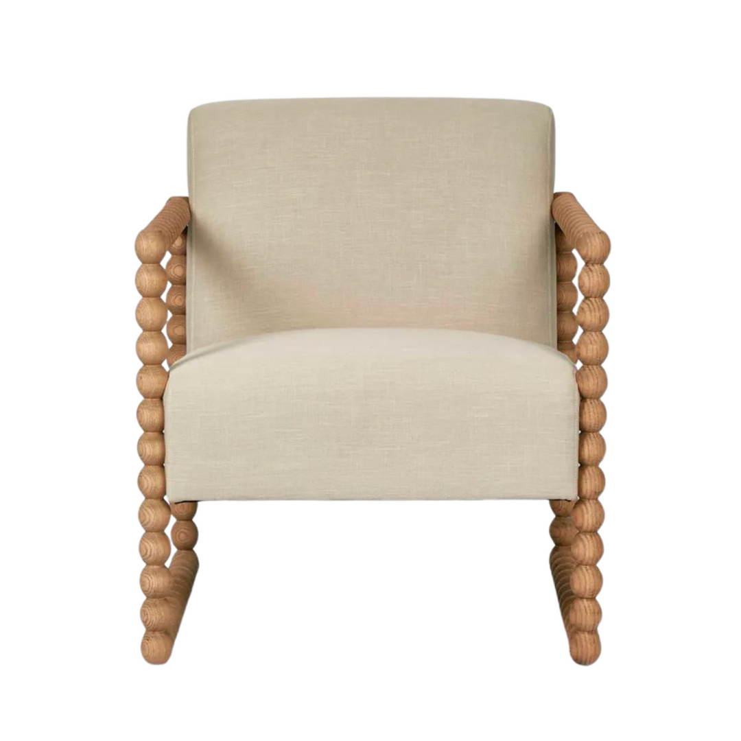 Bobbin Oak Chair Natural/Linen