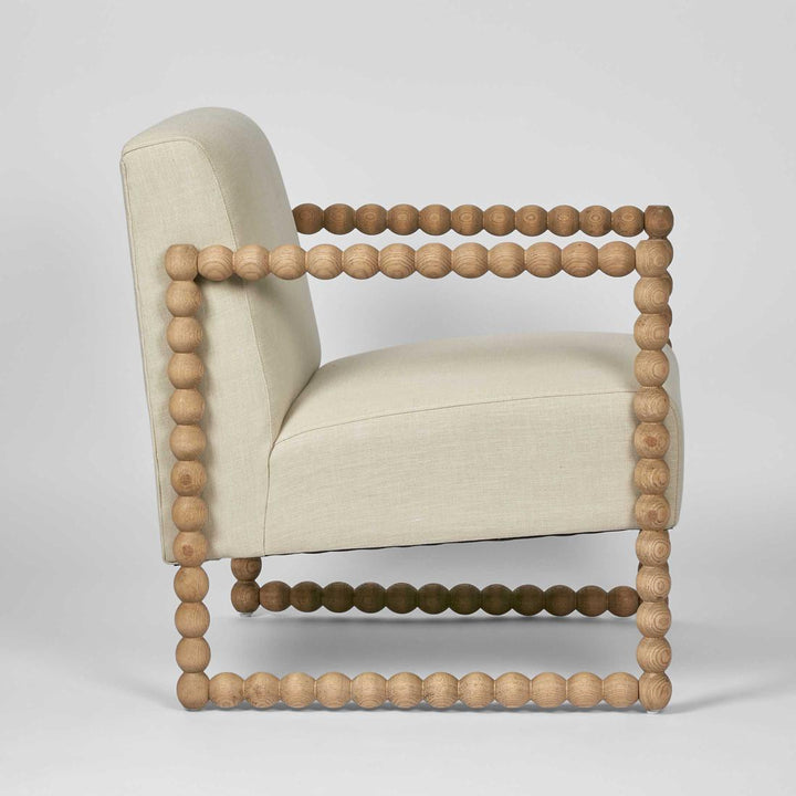 Bobbin Oak ArmChair Natural/Linen