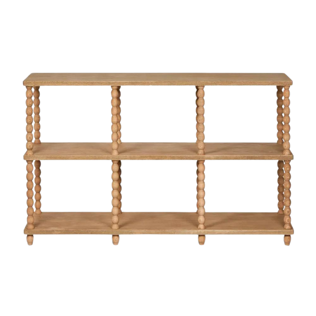 Bobbin Oak Console Natural 140cm