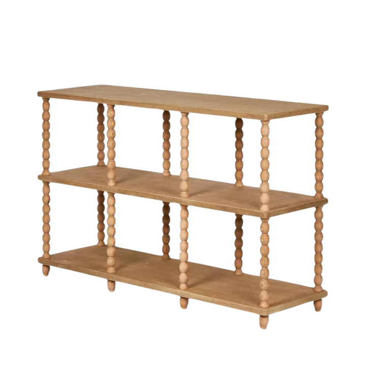 Bobbin Oak Console Natural 140cm