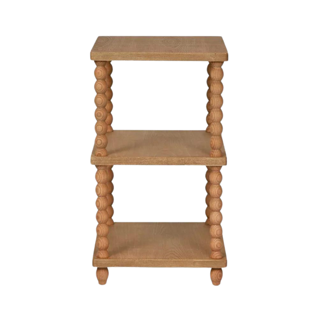 Bobbin Oak Side Table Natural