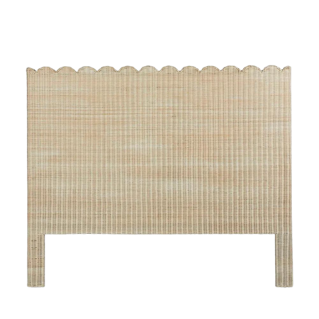 Belle Rattan QS Bedhead Natural