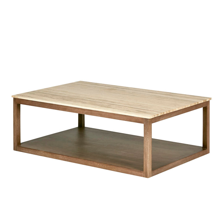 Denver Travertine Coffee Table