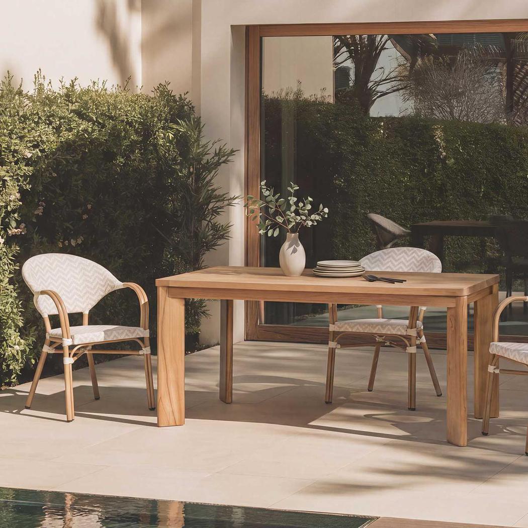 Cannes Outdoor Aluminium Armchair Taupe