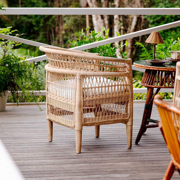 Livingstone Wicker Armchair - Outdoor Under-Cover