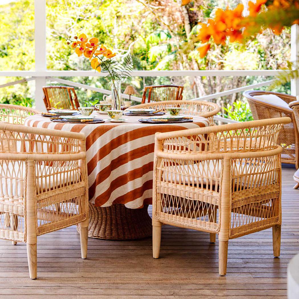Livingstone Wicker Armchair - Outdoor Under-Cover